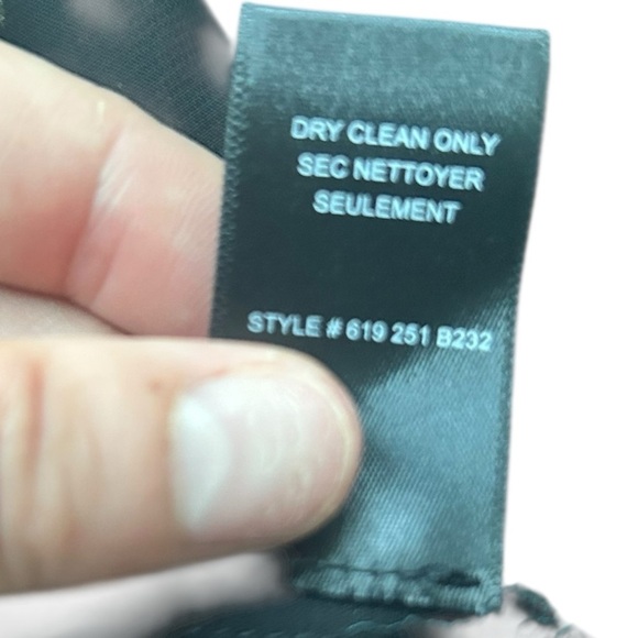 Rebecca Taylor Sleeveless Leopard Metallic Silk-Blend Top in Black Combo Sz Med - Picture 10 of 10